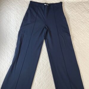 Ripley Rader Women’s Wide Leg Pants Size 2+ Blue Side Zip Viscose Blend (E107)